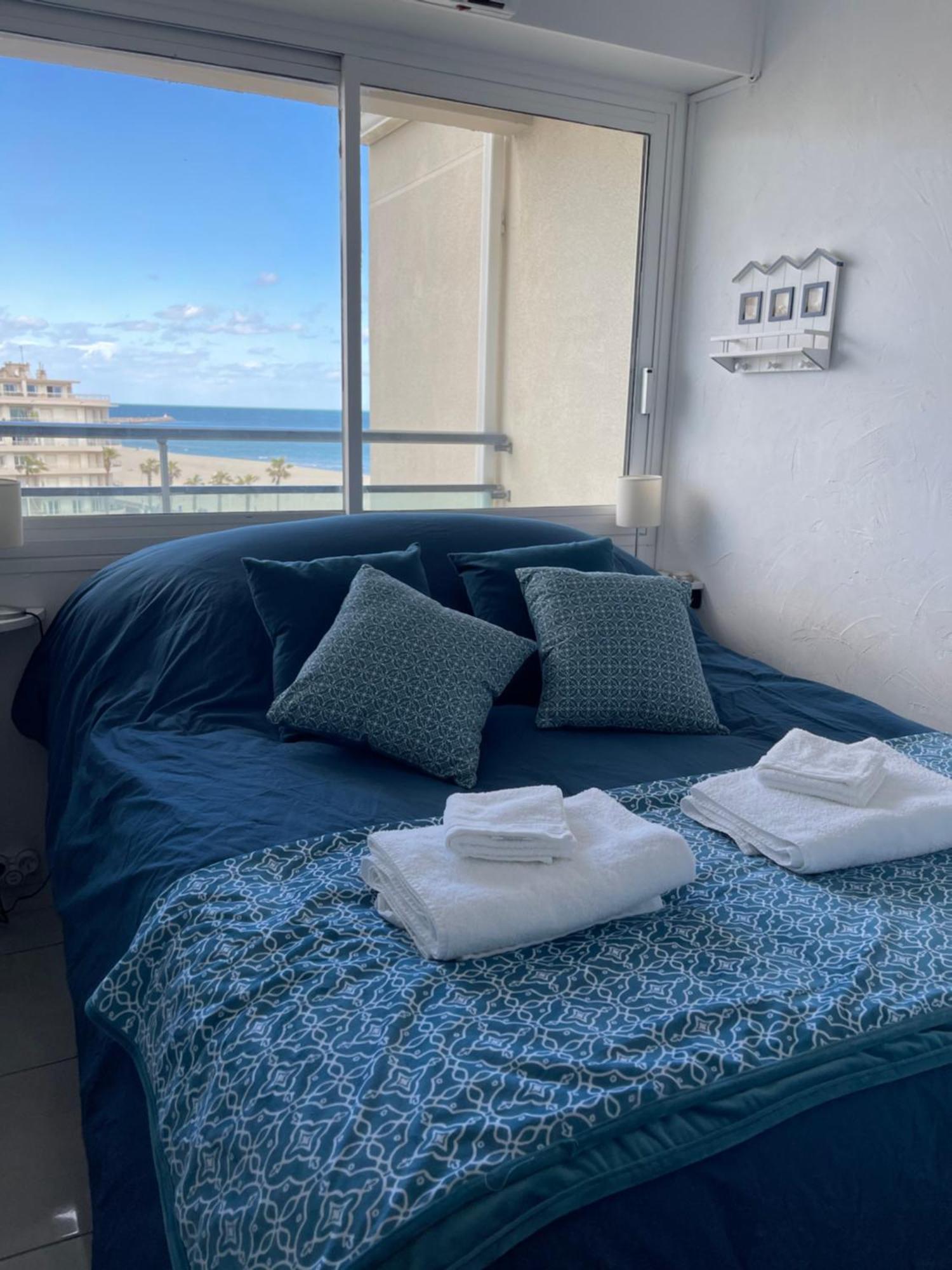 T2 Vue Mer Canet Plage - Le Petit Paradis Exterior photo